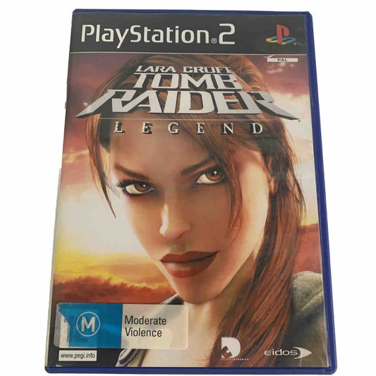 Lara Croft Tomb Raider Legend PlayStation 2 PS2 Game