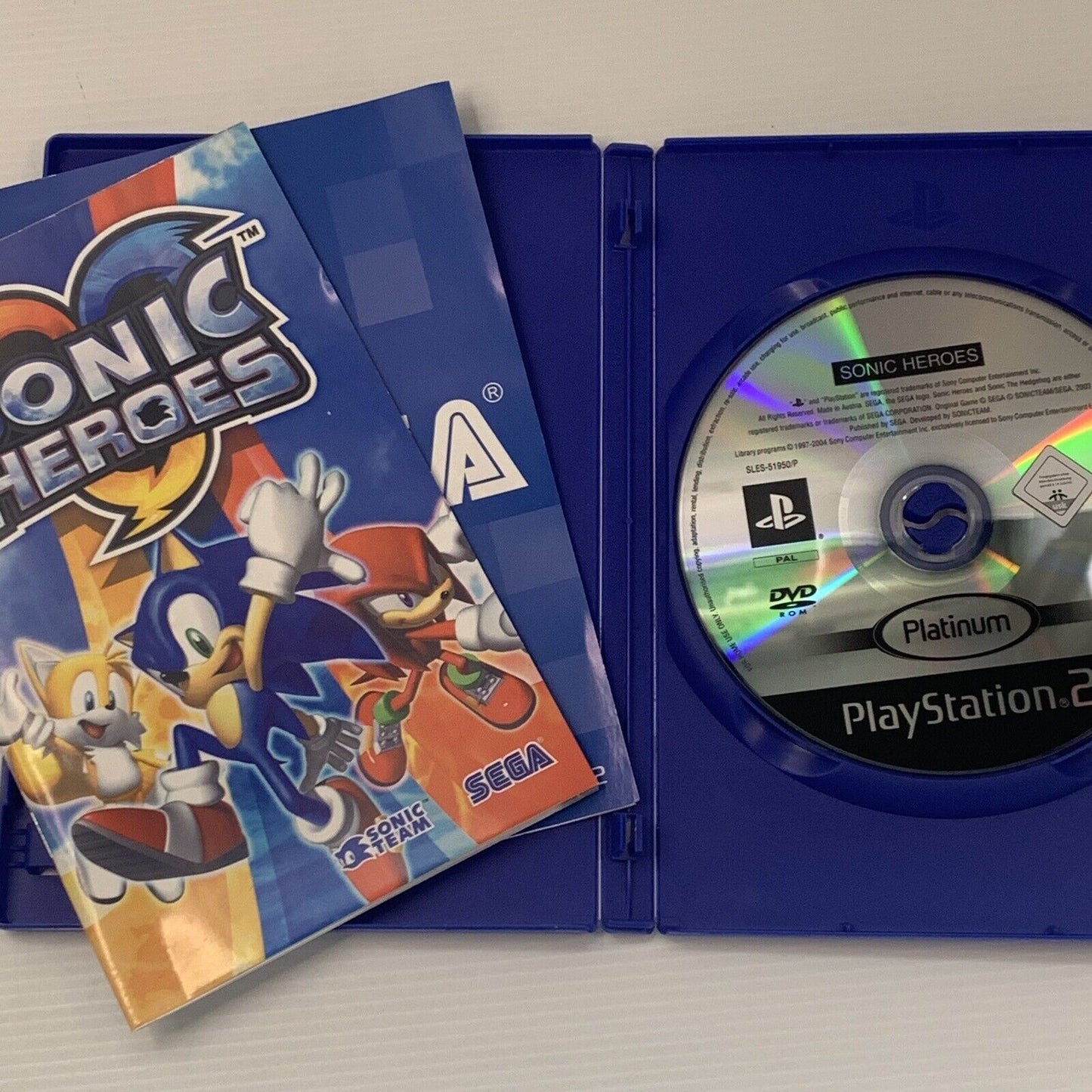 Sonic Heroes PlayStation 2 PS2 Game
