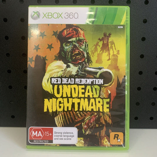 Red Dead Redemption Undead Nightmare Xbox 360 Game