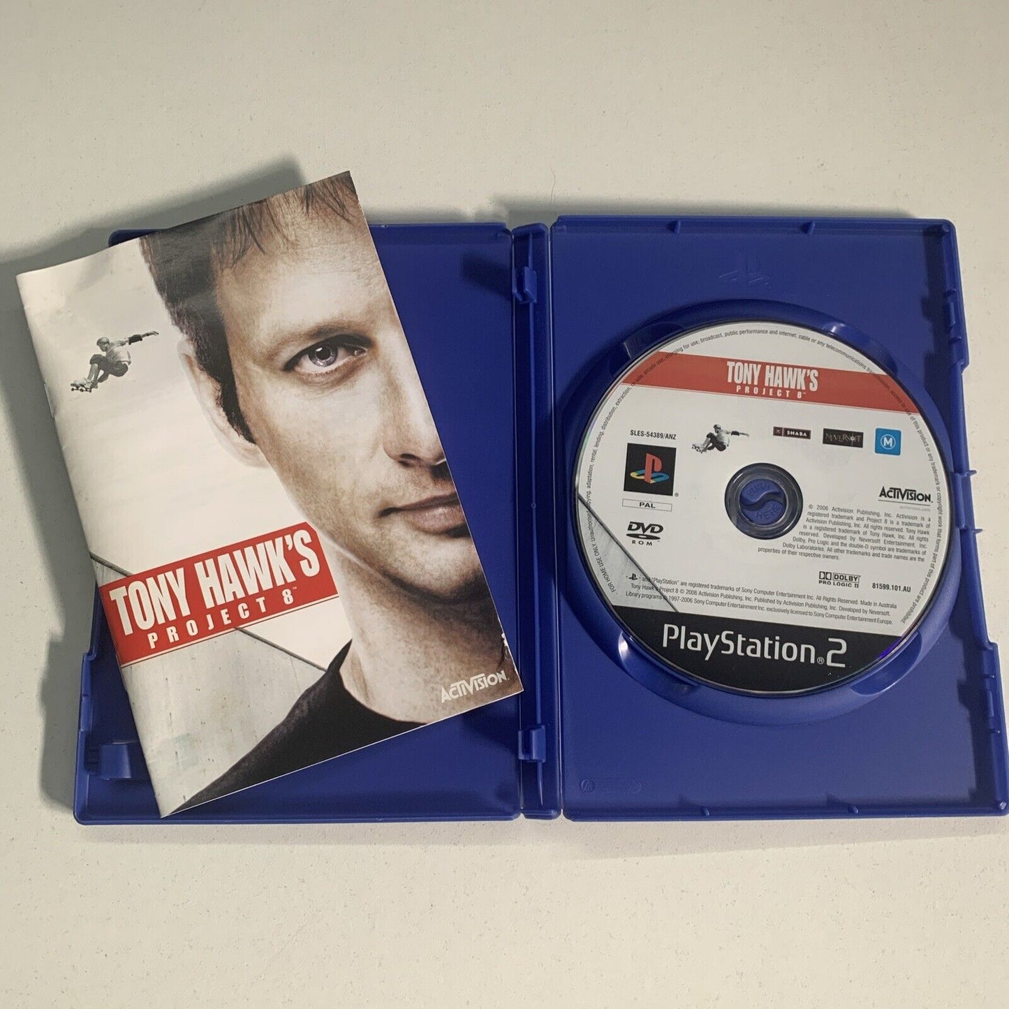 Tony Hawk's Project 8 PlayStation 2 PS2 Game