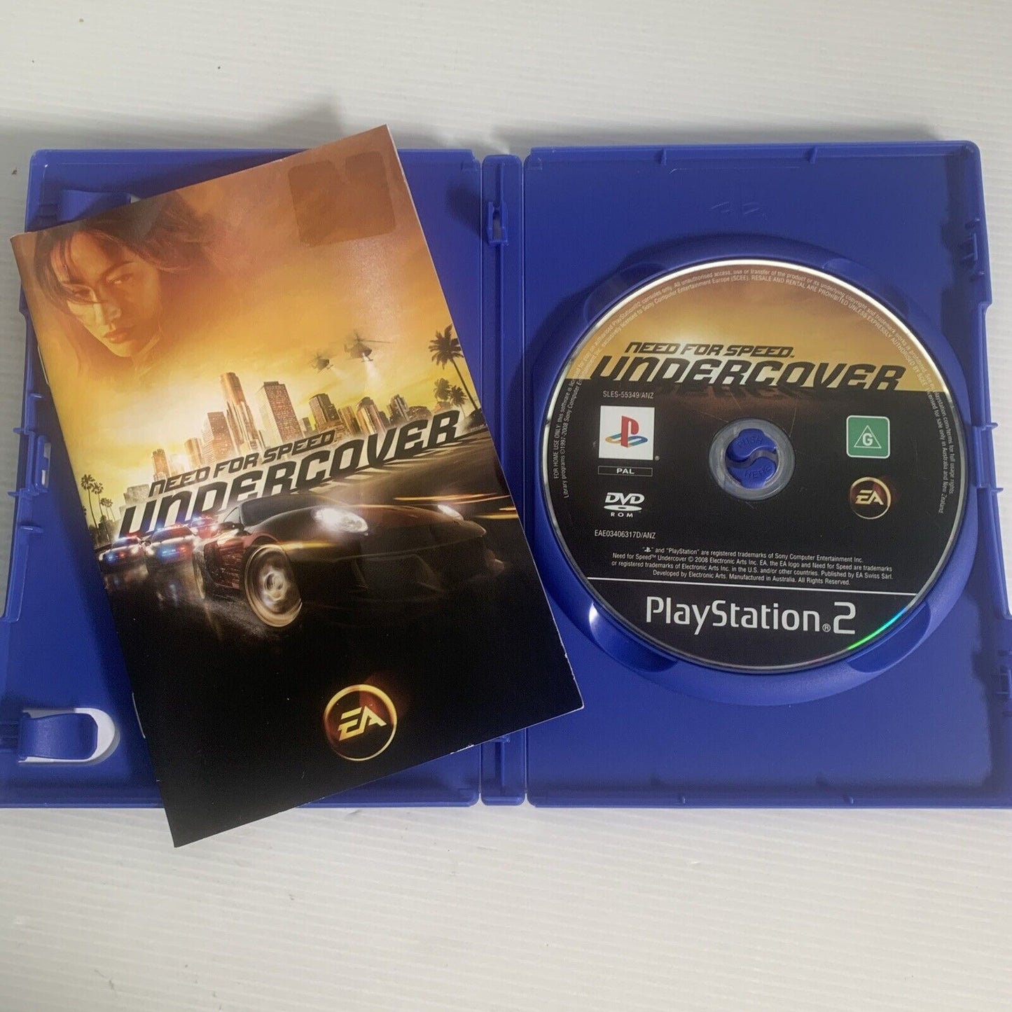 Need for Speed Undercover PlayStation 2 PS2 Game
