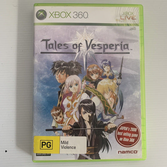 Tales Of Vesperia Game XBOX 360