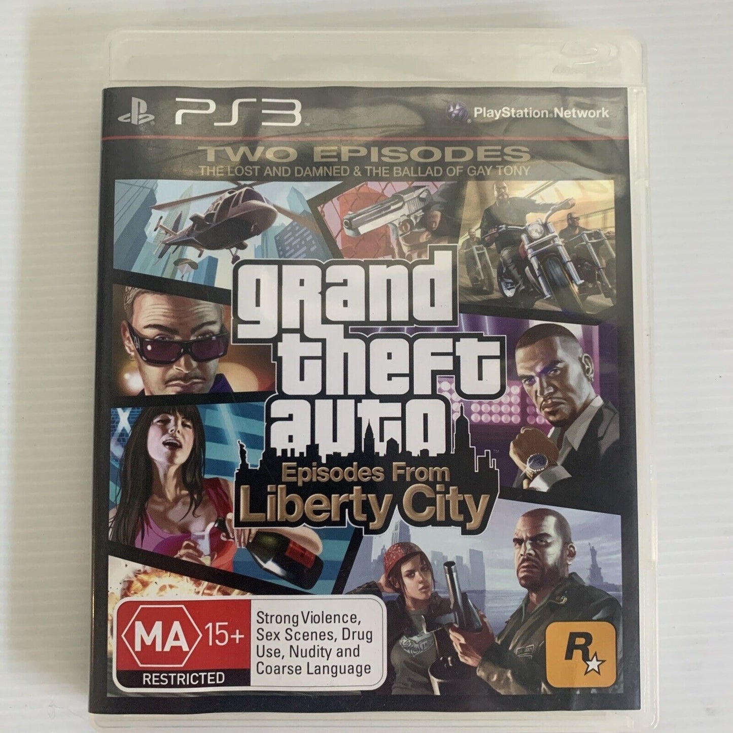 Grand Theft Auto Episodes from Liberty City PlayStation 3 PS3 Game GTA