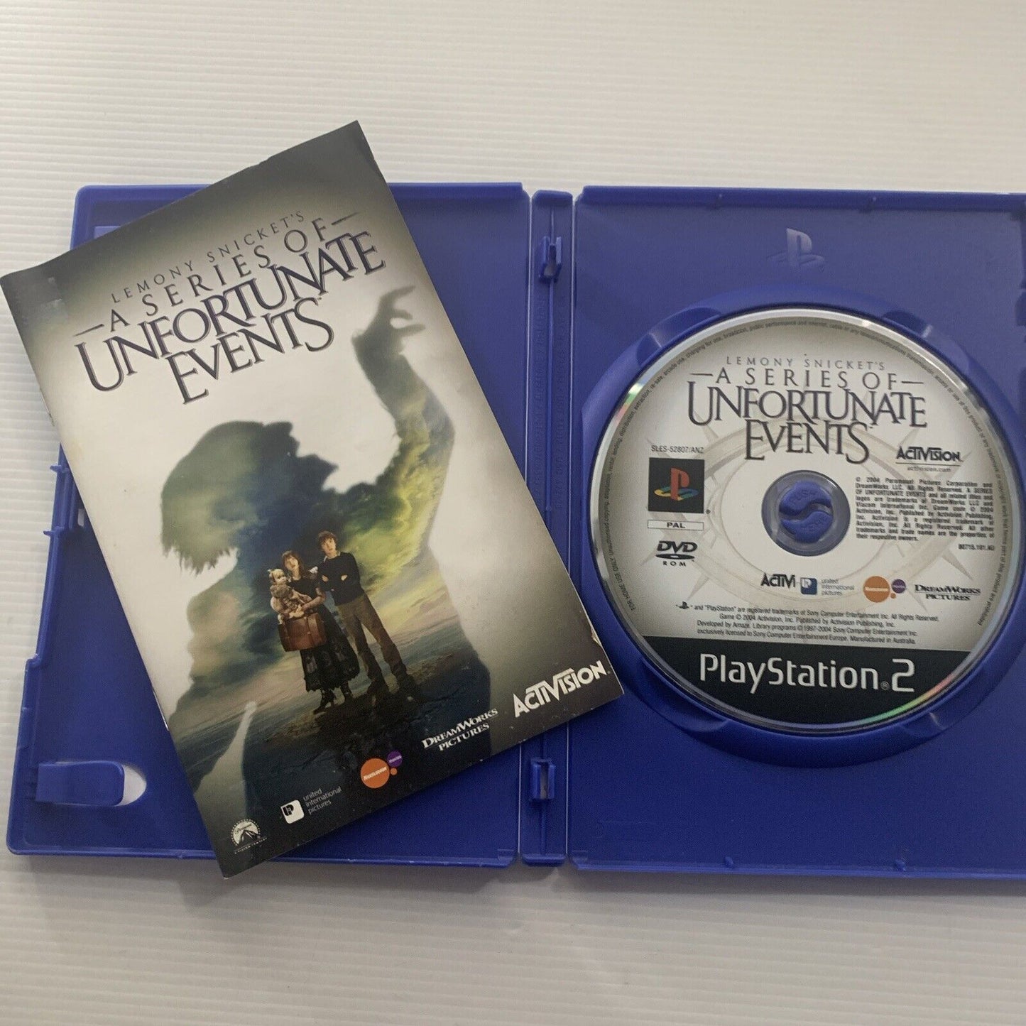 Lemony Snicket's A Series of Unfortunate Events PlayStation PS2 Game