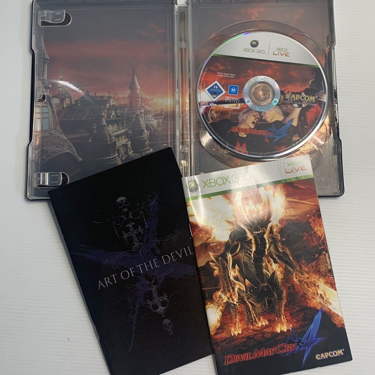 Devil May Cry 4 Xbox 360 Game Collector's Edition