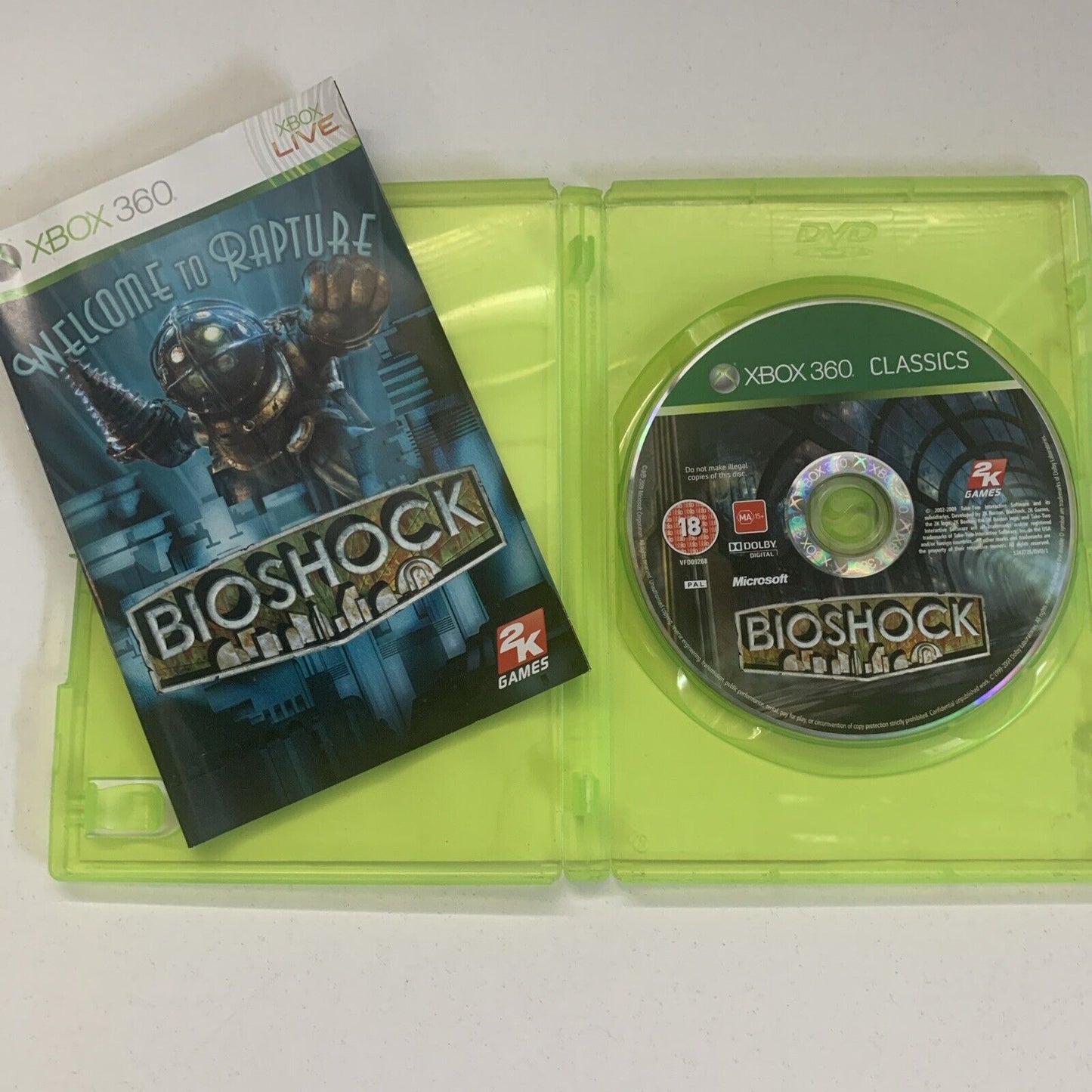 Bioshock Xbox 360 Game