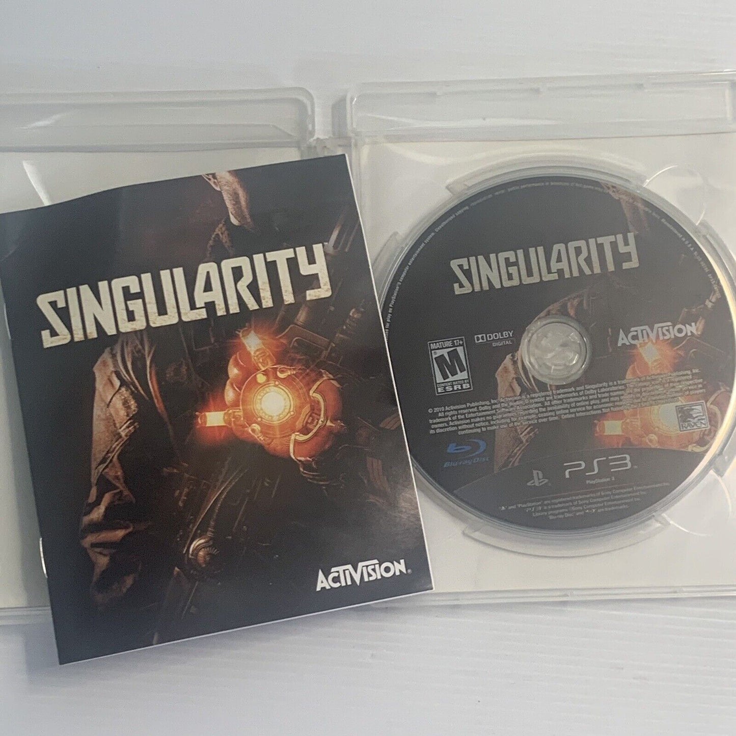 Singularity PlayStation 3 PS3 Game
