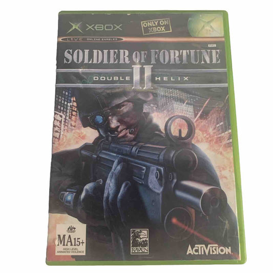 Soldier of Fortune Double Helix II Xbox Original Game
