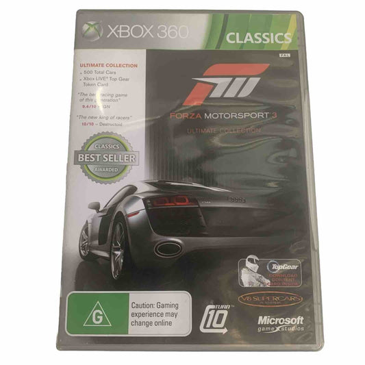 Forza Motorsport 3 Ultimate Collection Xbox 360 Game