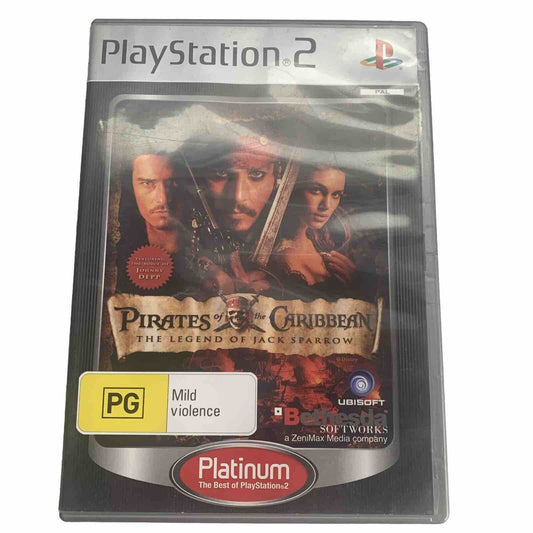 Pirates of the Caribbean Legend of Jack Sparrow PlayStation 2 PS2 Game