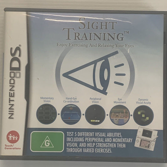 Sight Training Nintendo DS Game