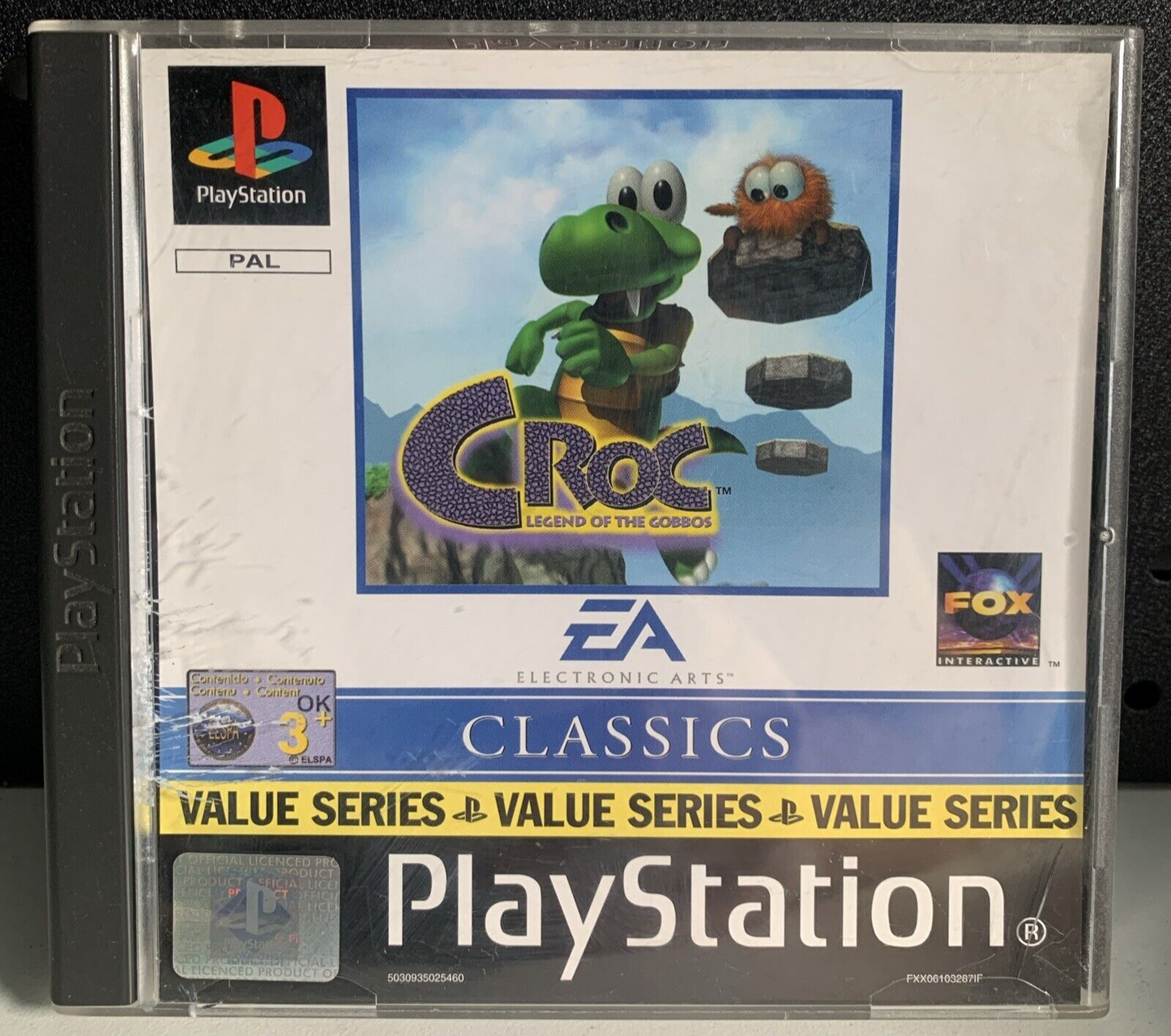 Croc Legend of the Gobbos PlayStation One PS1 Game