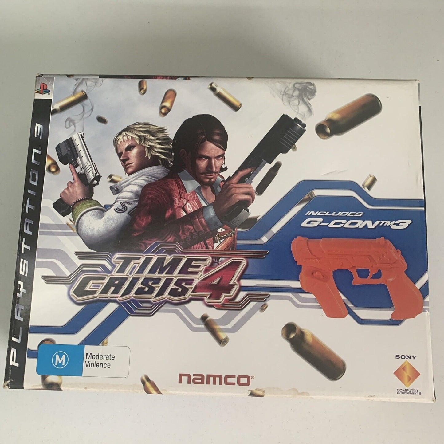 Time Crisis 4 Game & Gun Bundle PlayStation 3 PS3 CIB
