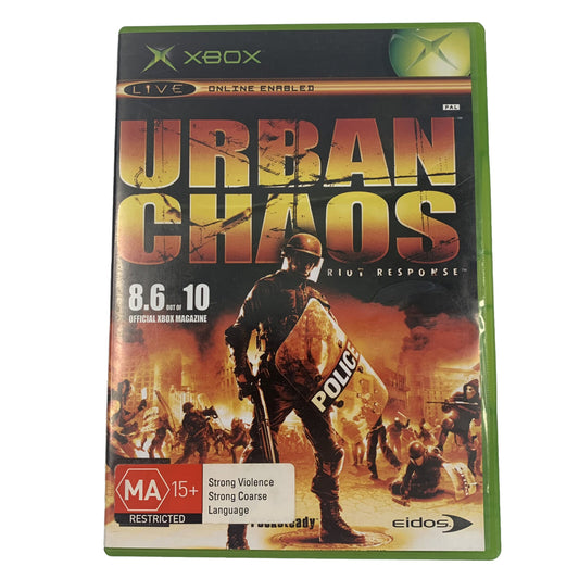 Urban Chaos Riot Response Xbox Original