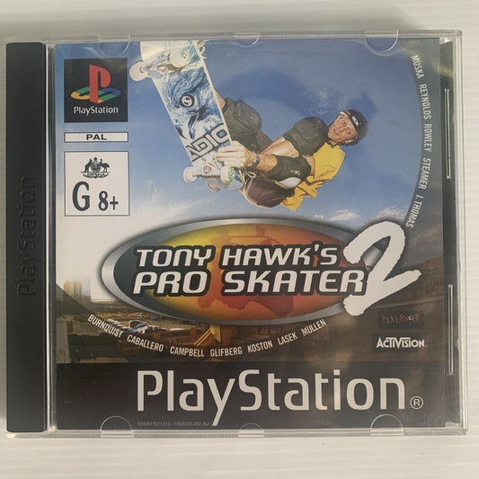 Tony Hawk’s Pro Skater 2 PlayStation 1 PS1 Game