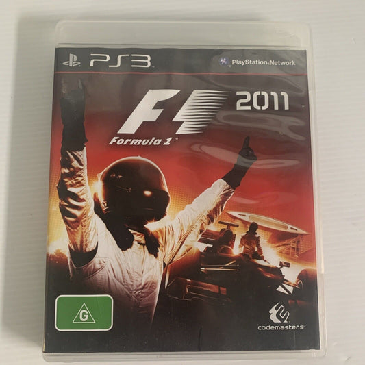 F1 Formula 1 2011 PlayStation 3 PS3 Game