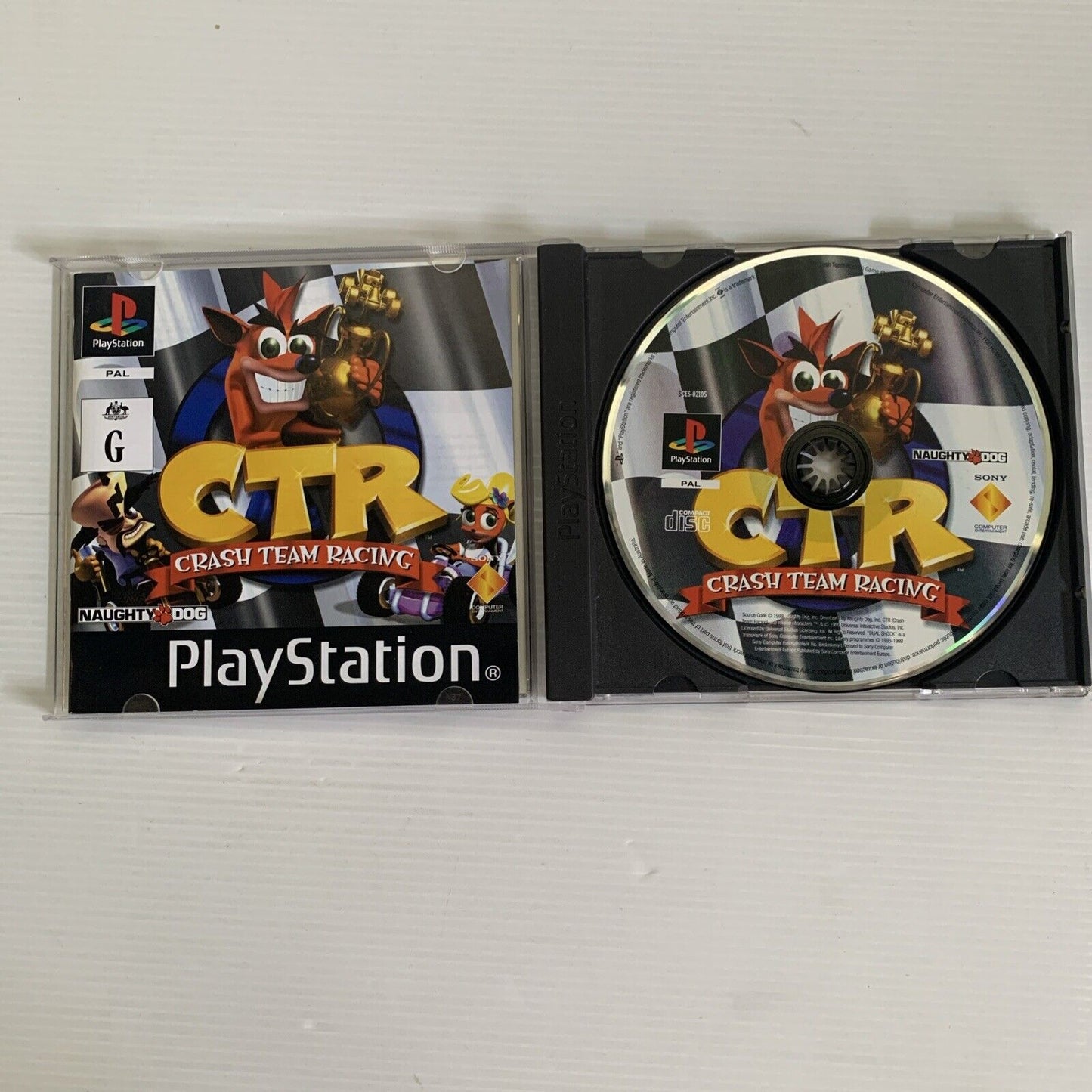 CTR Crash Team Racing PlayStation 1 PS1 Game