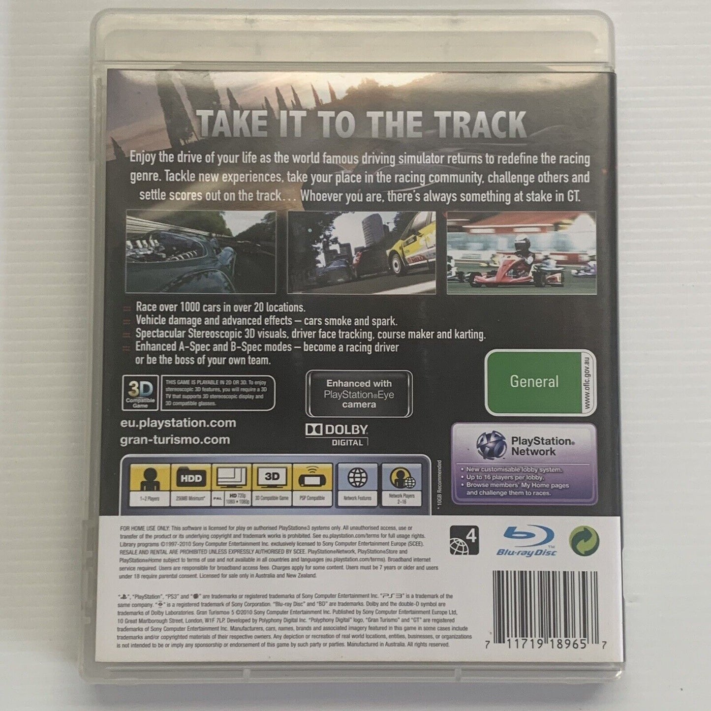 Gran Turismo 5 Game PlayStation 3 PS3 Game