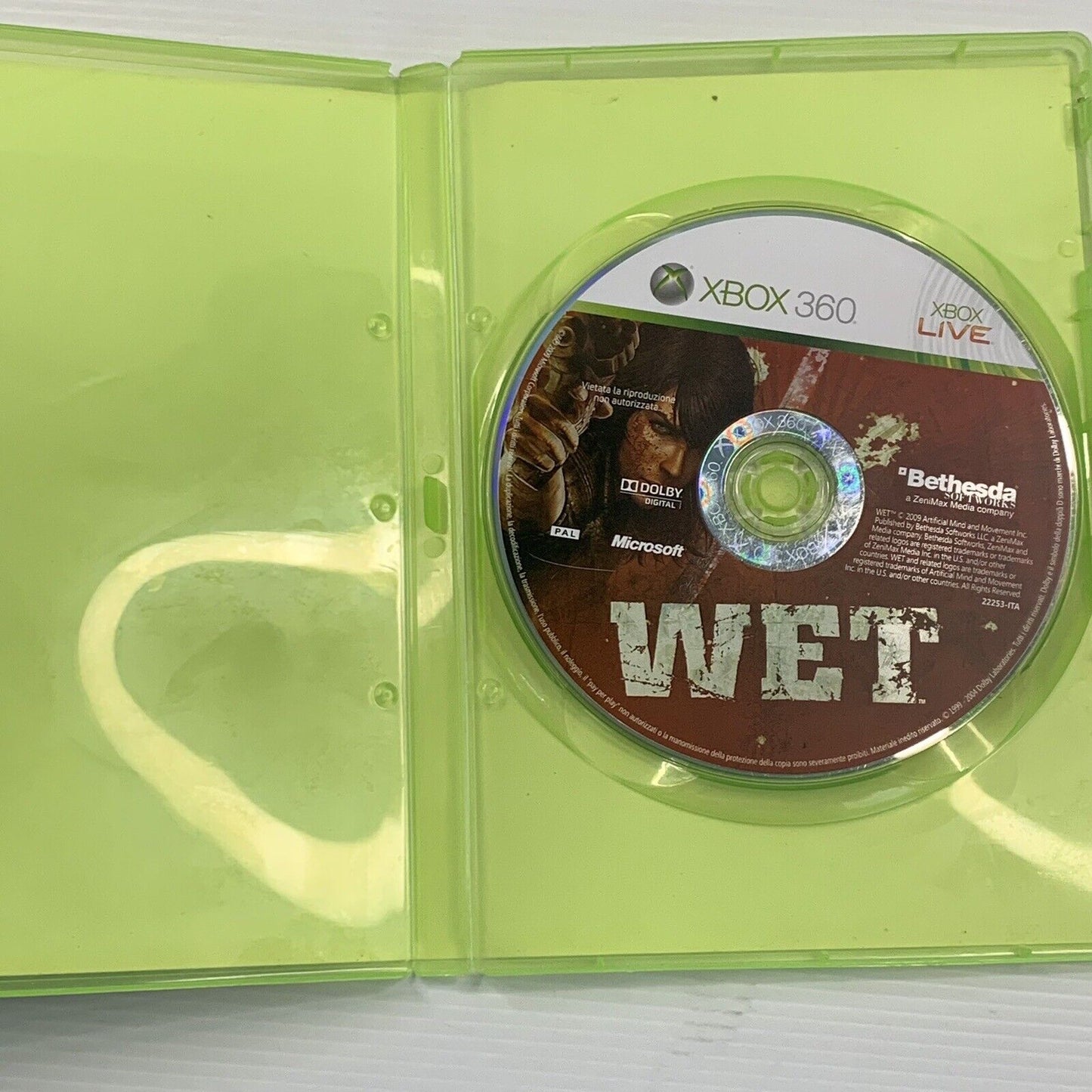 WET Xbox 360 Game