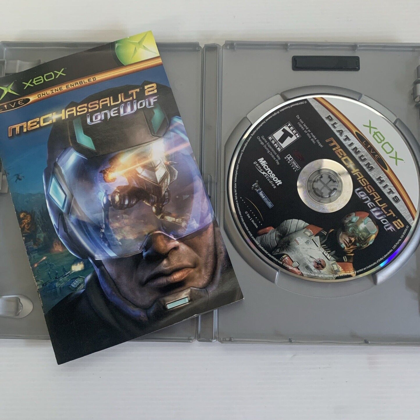 MechAssault 2 Lone Wolf Xbox Original Game