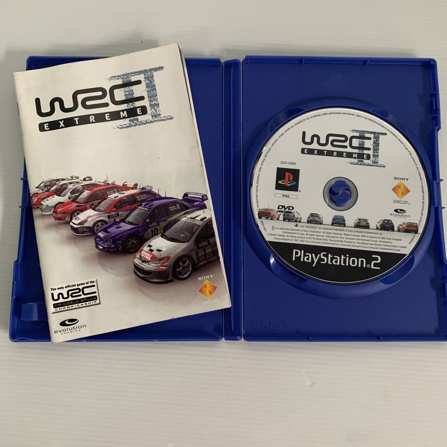 WRC II Extreme PlayStation 2 PS2 Game