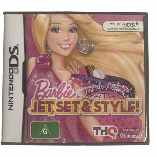 Barbie Jet, Set & Style! Nintendo DS Game