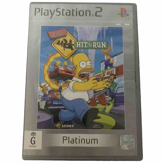 The Simpsons Hit & Run PlayStation 2 PS2 Game