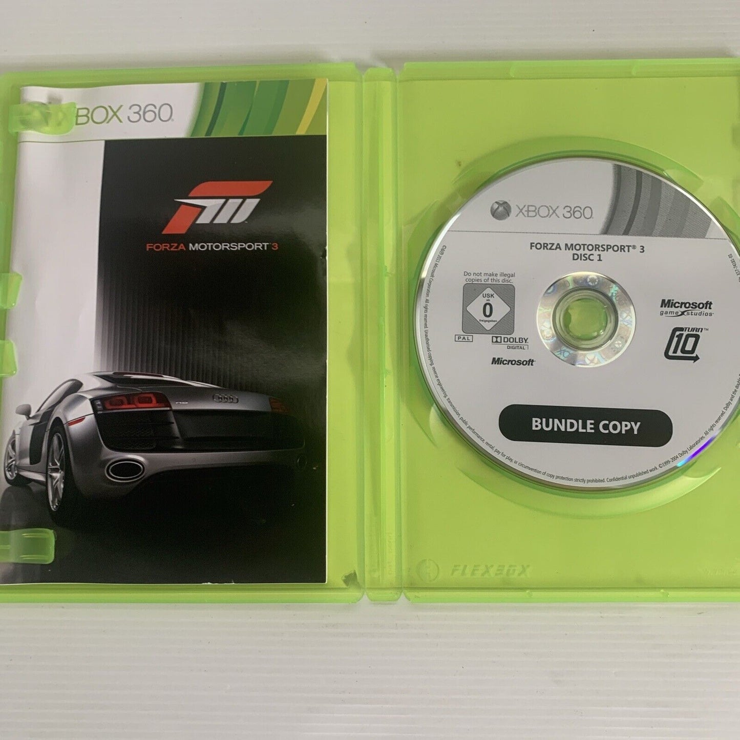 Forza Motorsport 3 BUNDLE COPY Xbox 360 Game