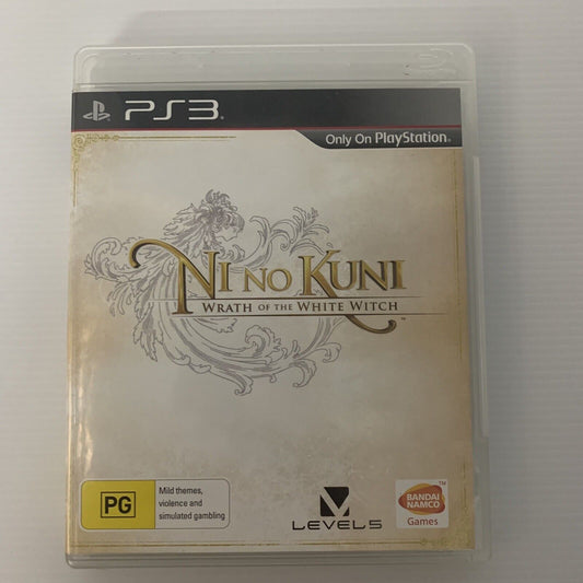 Ni No Kuni Wrath of the Witch Game Sony PlayStation 3 PS3