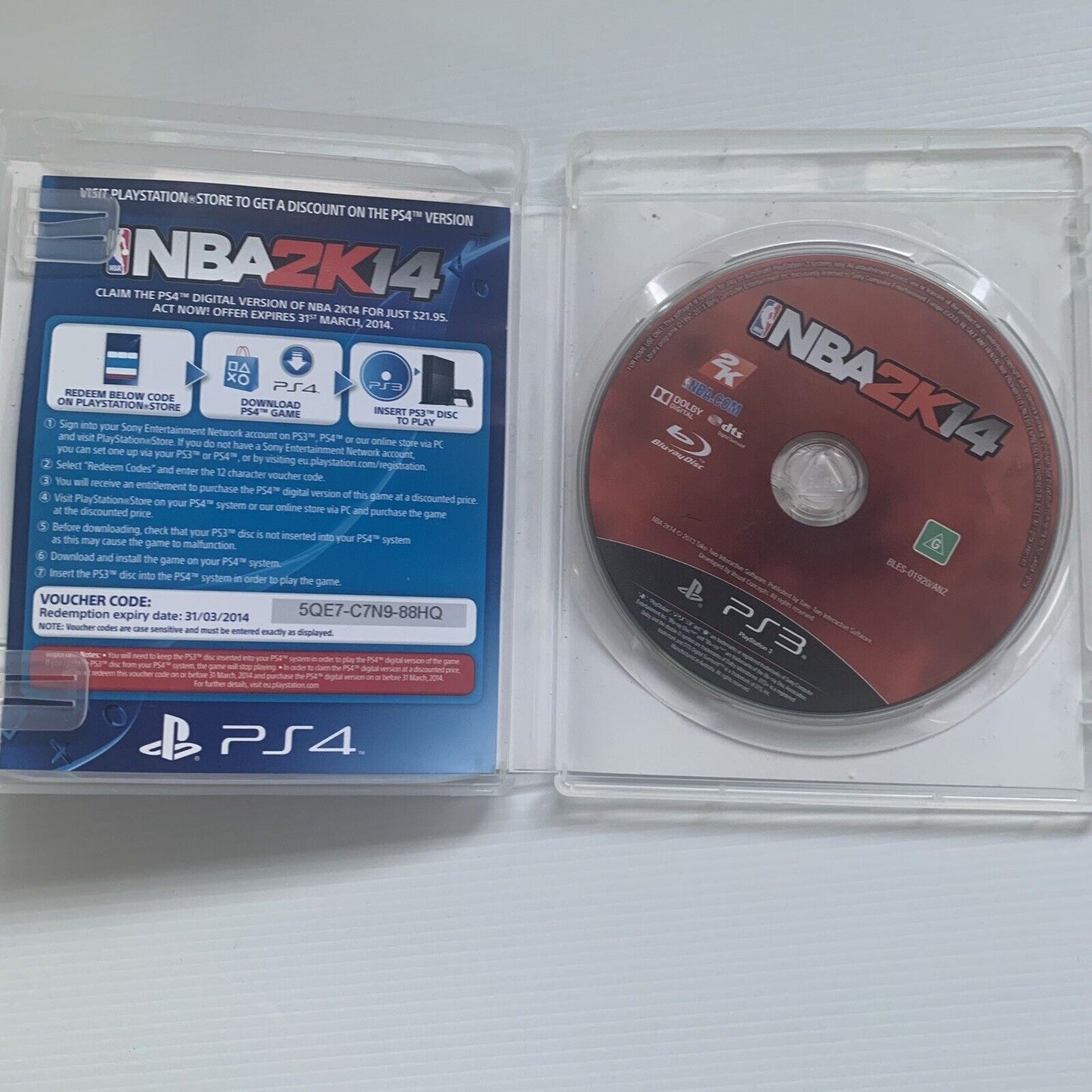 NBA 2K14 Lebron James Game PlayStation 3 PS3