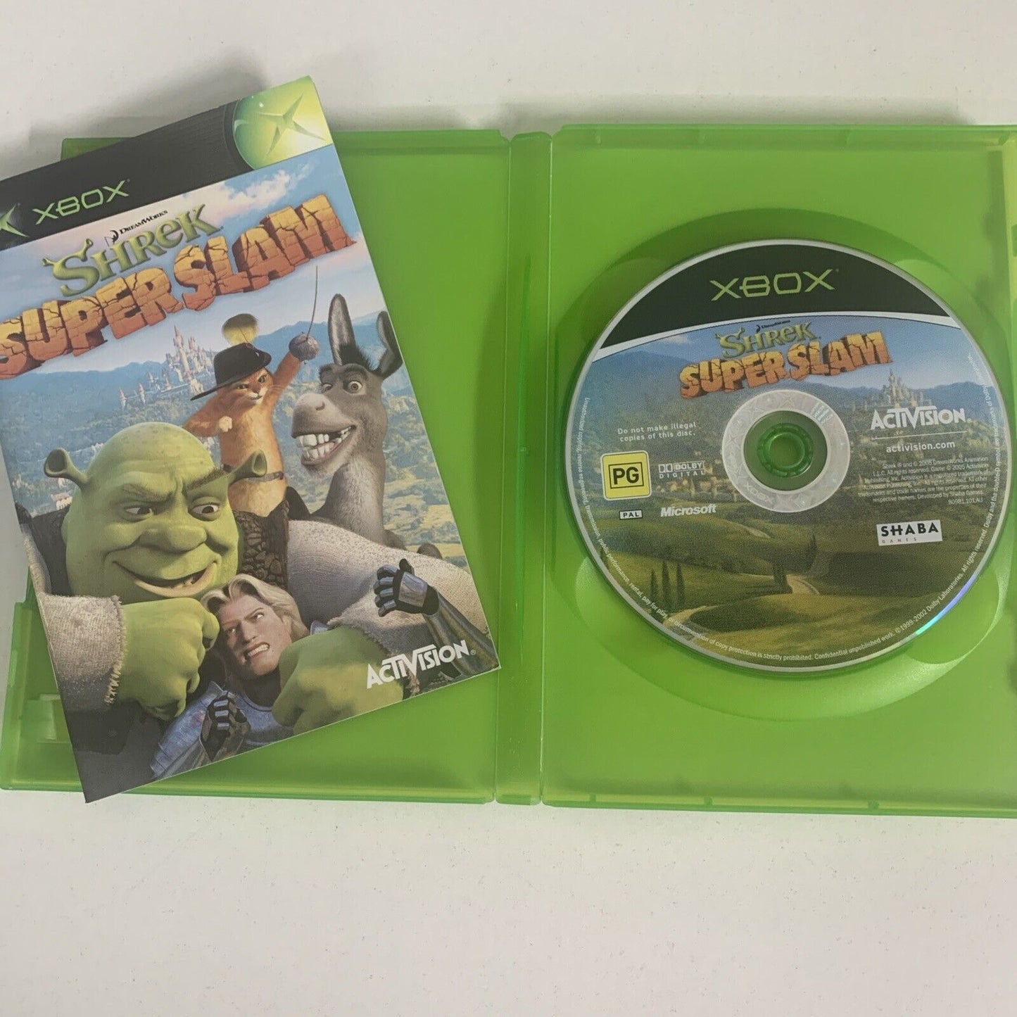 Shrek Super Slam Xbox Original Game
