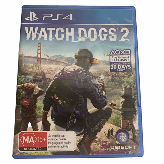 Watch Dogs 2 PlayStation 4 PS4 Game