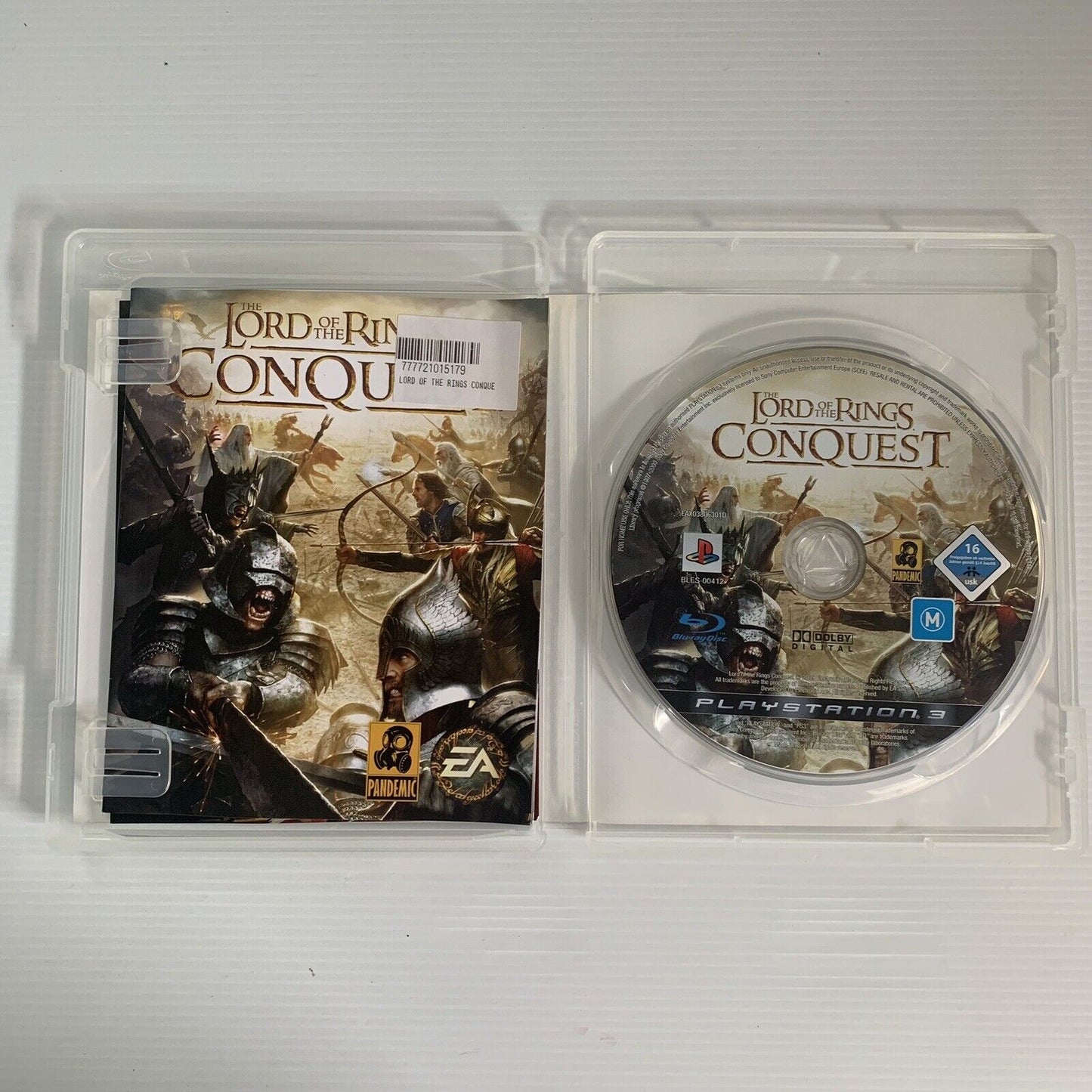 The Lord of the Rings Conquest Playstation 3 PS3 Game