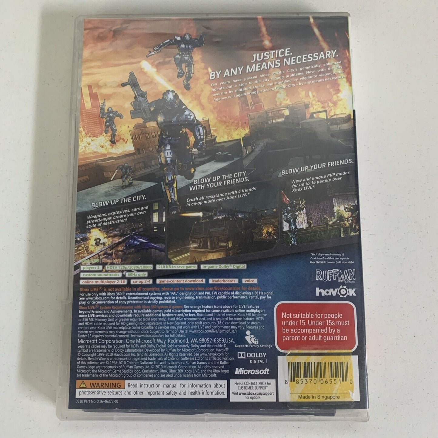 Crackdown 2 Xbox 360