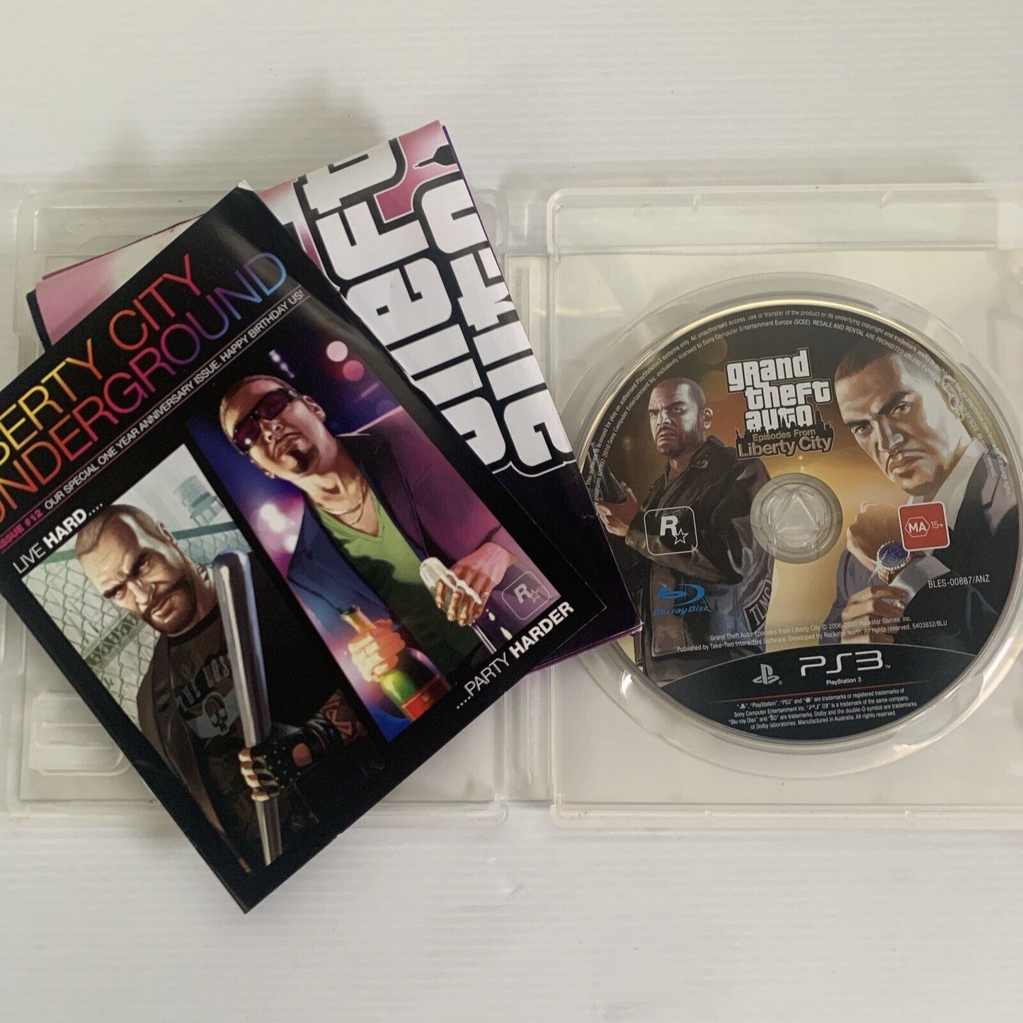 Grand Theft Auto Episodes from Liberty City PlayStation 3 PS3 Game GTA