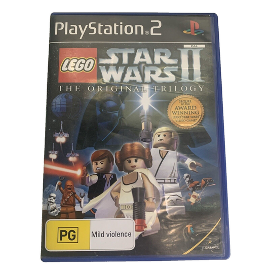 Lego Star Wars II The Original Trilogy PlayStation 2 PS2 Game