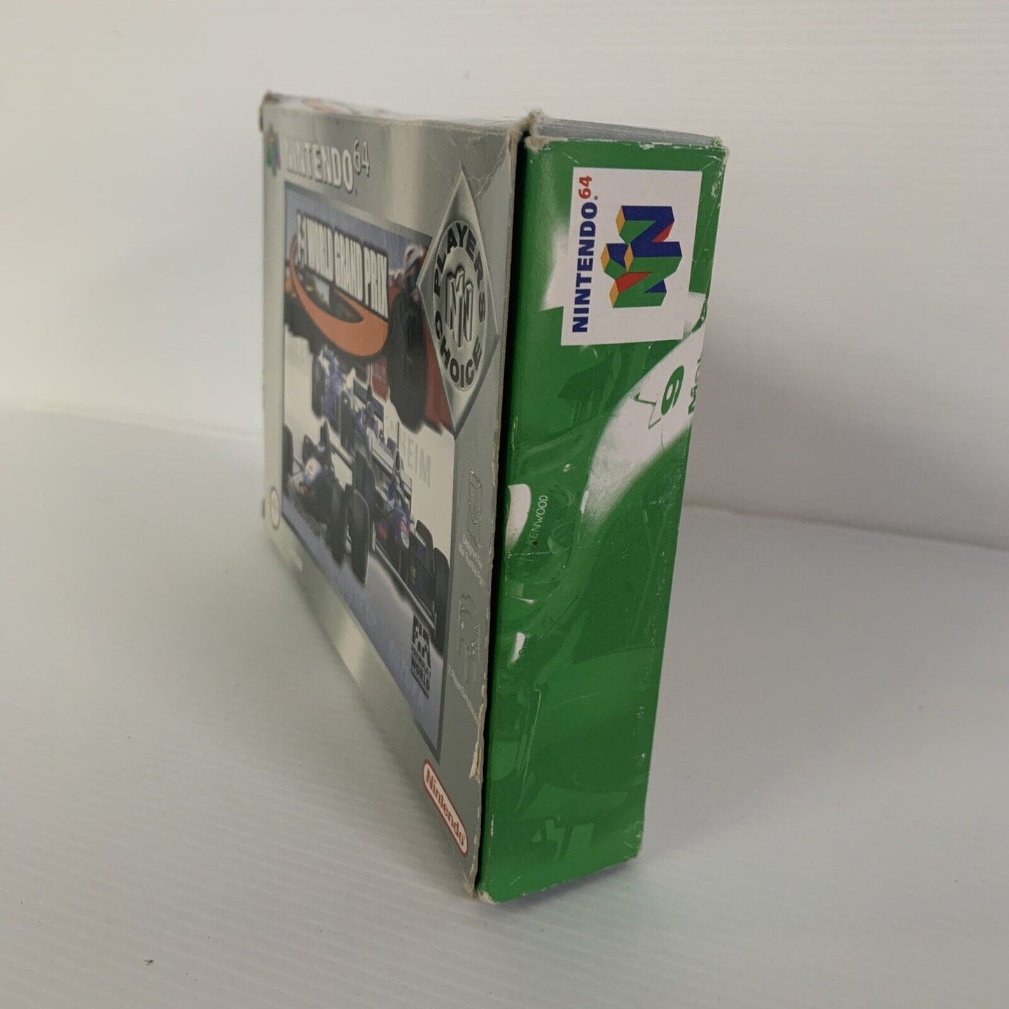 F-1 World Grand Prix Game Nintendo 64 N64 CIB Complete In Box