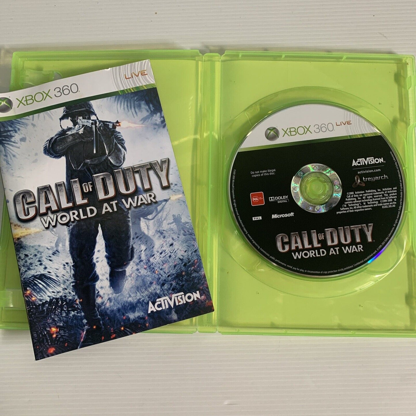 Call of Duty World At War Xbox 360 Game