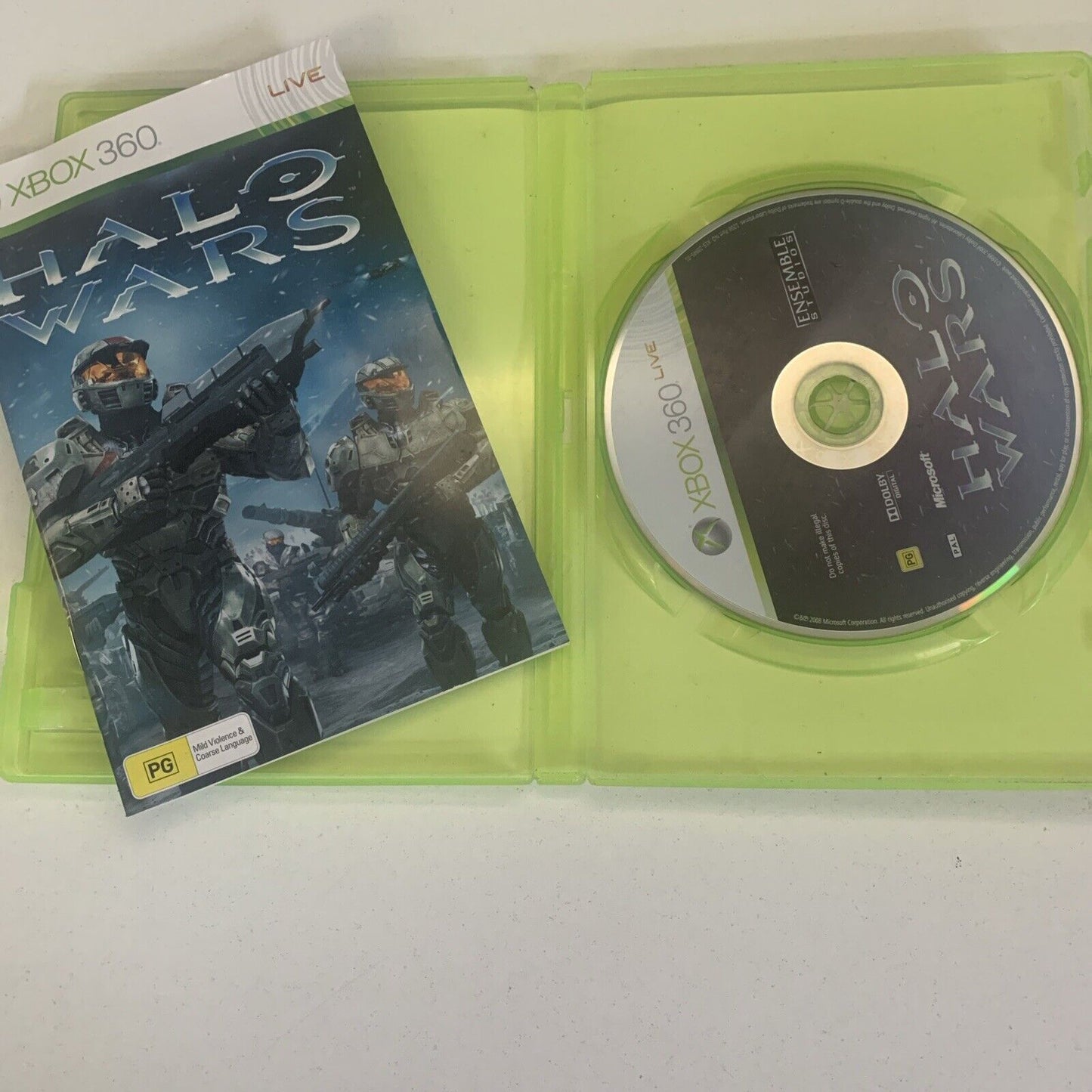 Halo Wars Xbox 360 Game