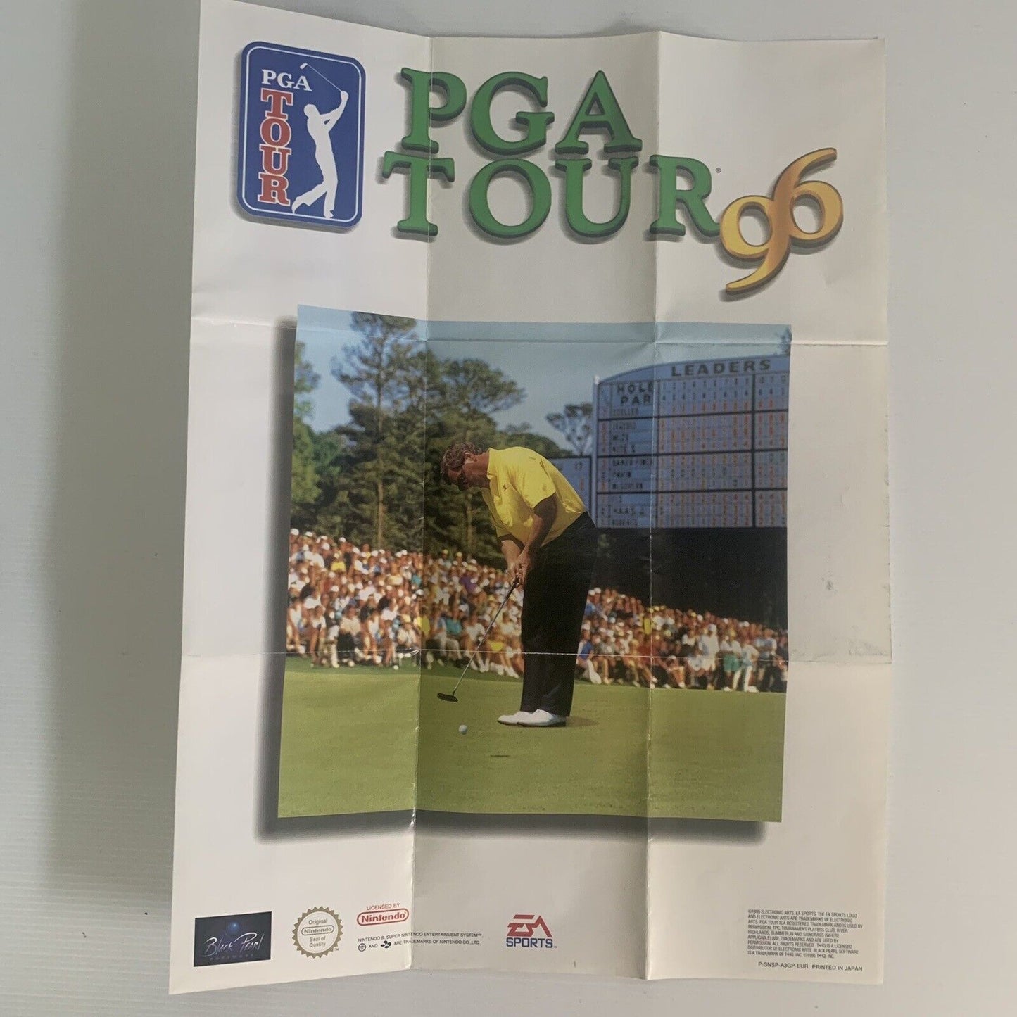 PGA Tour 96 Nintendo SNES CIB