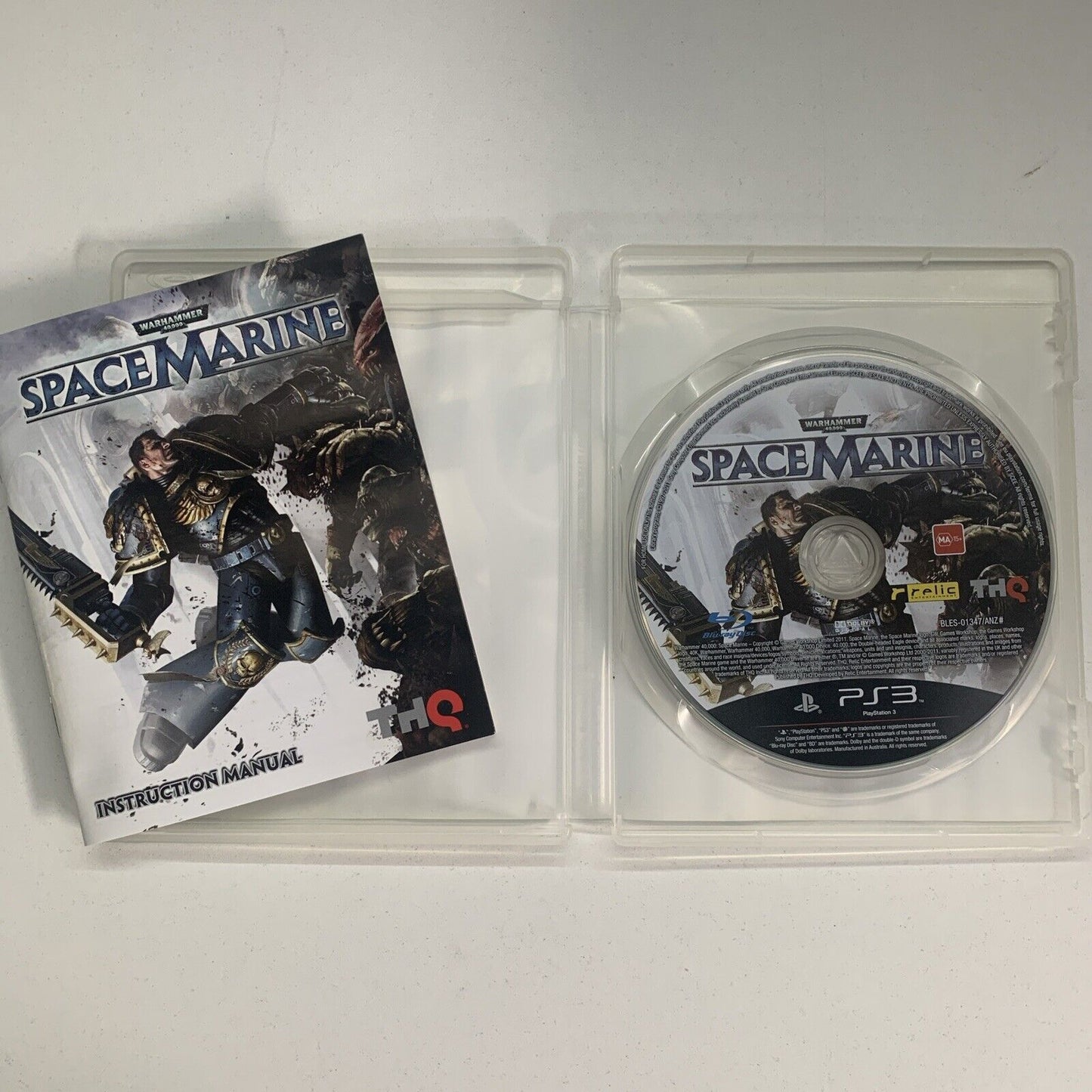 Warhammer 40,000 Space Marine PlayStation 3 PS3 Game