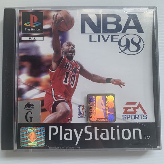 NBA Live 98 Game PlayStation PS1