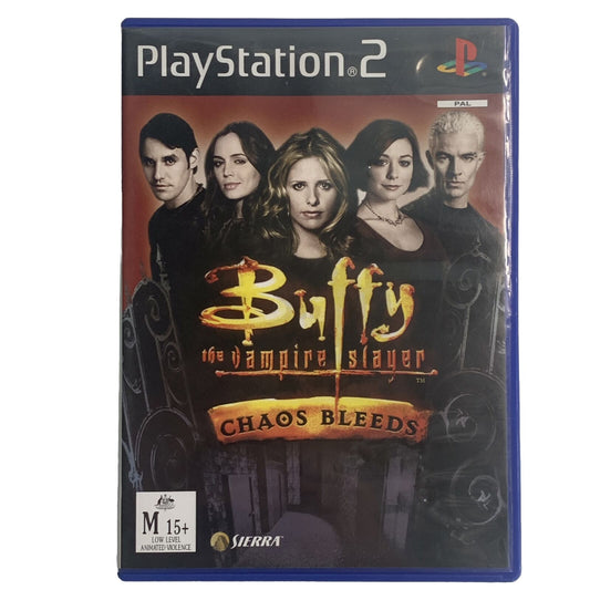 Buffy The Vampire Slayer Chaos Bleeds PlayStation 2 PS2 Game