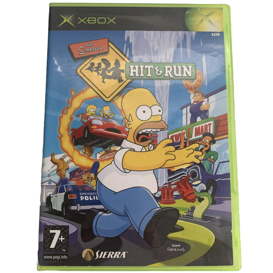 Simpsons Hit & Run Xbox original Game