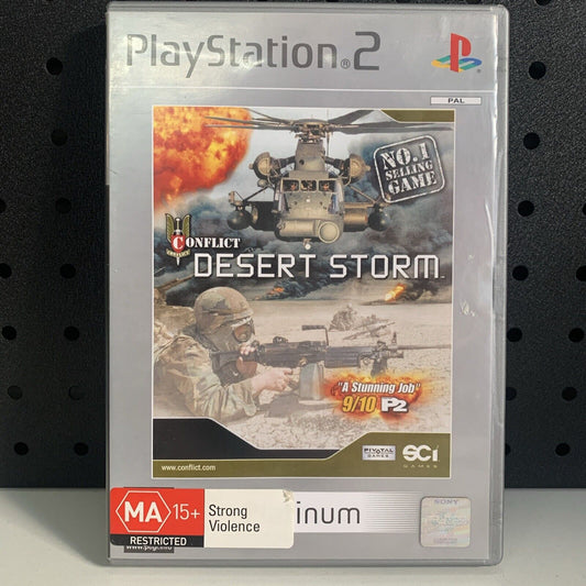 Conflict Desert Storm PlayStation 2 PS2 Game
