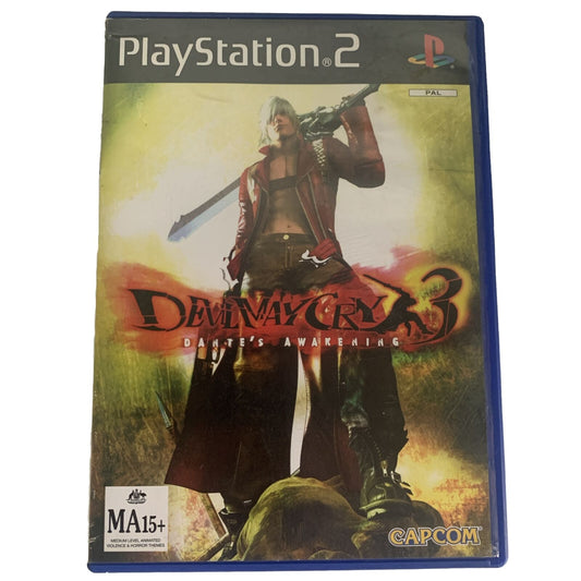 Devil May Cry 3 Dante's Awakening PlayStation 2 PS2 Game