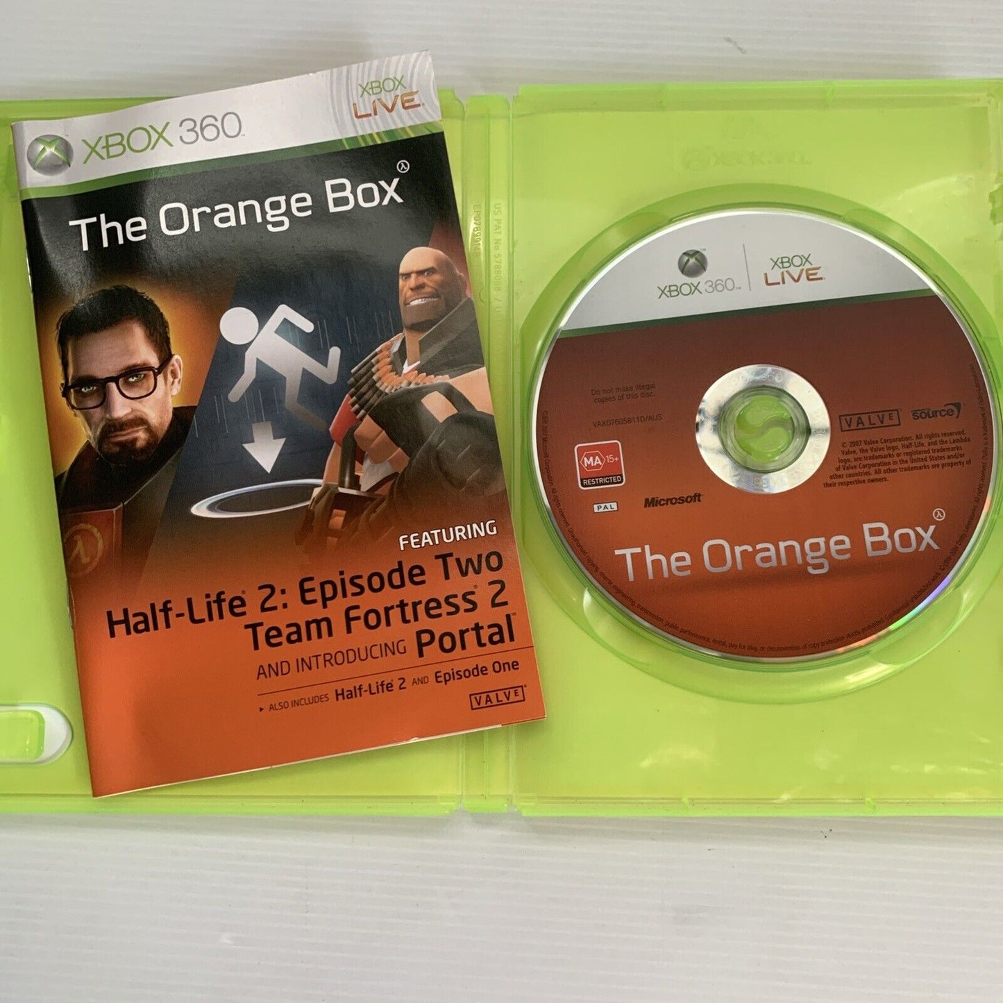 The Orange Box Xbox 360 Game