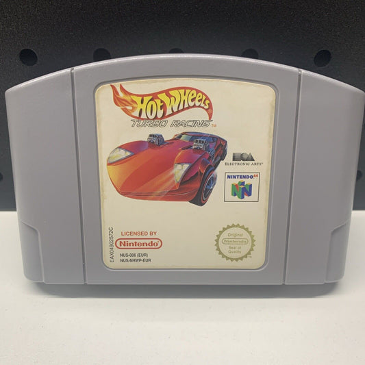 Hot Wheels Turbo Racing Nintendo 64 N64 Game