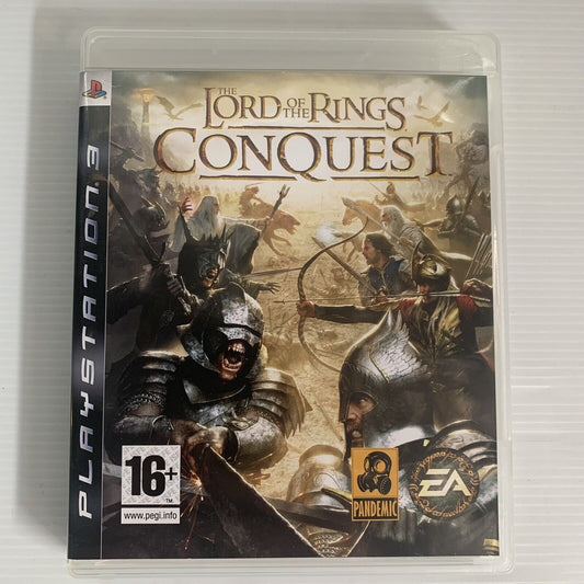The Lord of the Rings Conquest Playstation 3 PS3 Game
