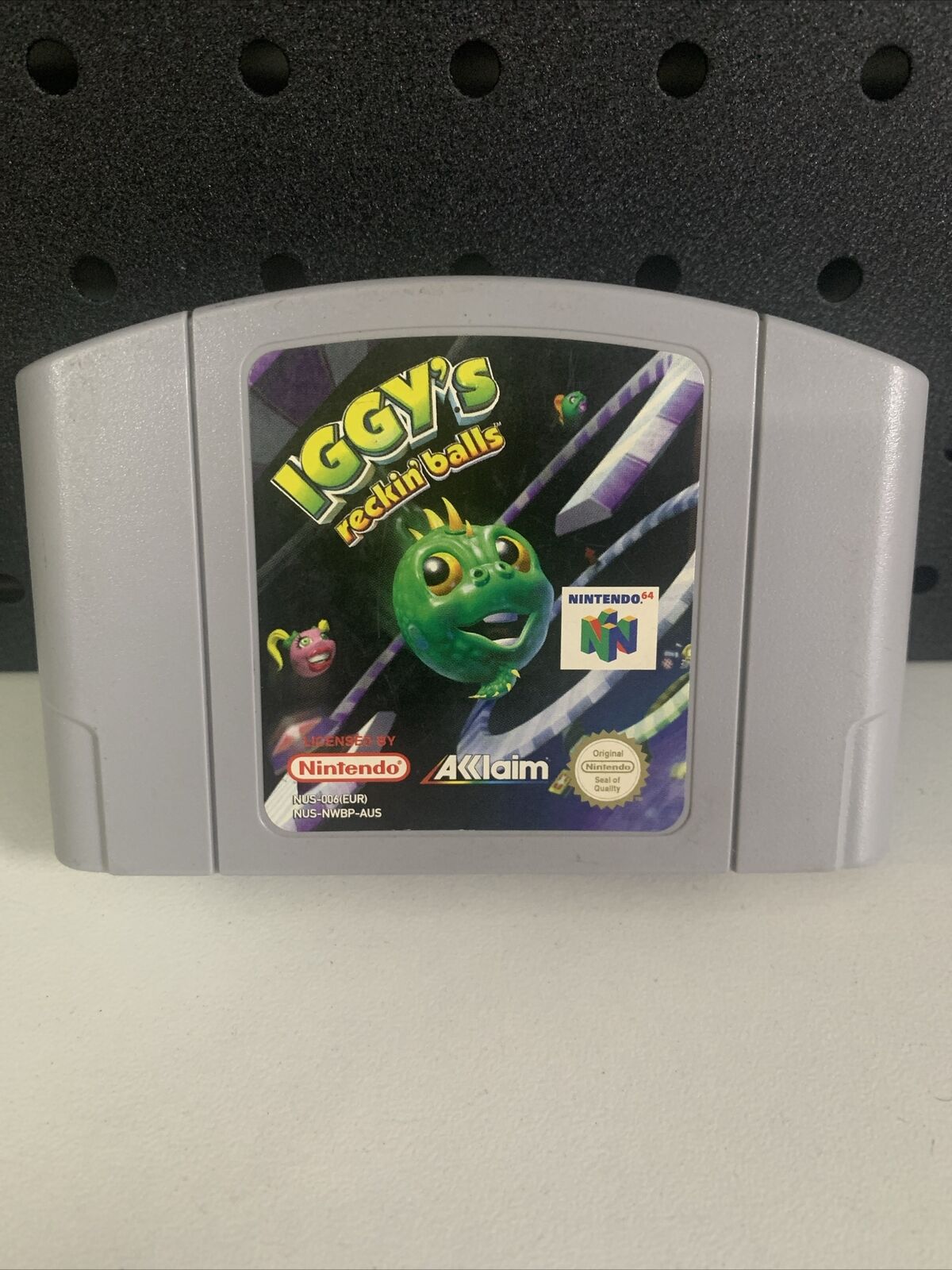 Iggy’s Reckin Balls Nintendo 64 N64 Game